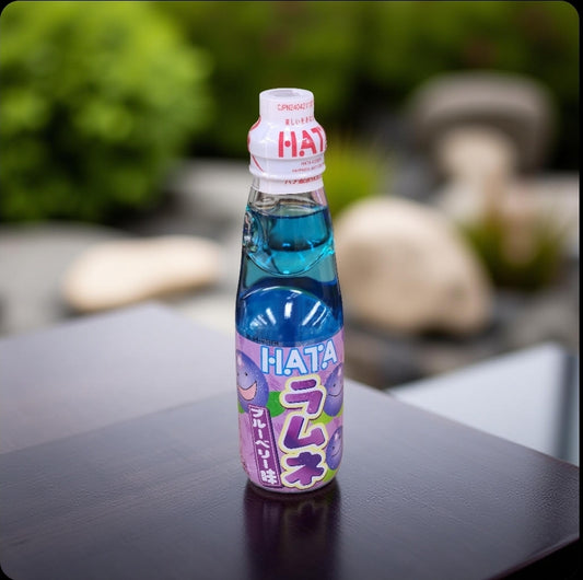 Hata Ramune Blueberry 200ml (Japan)